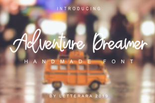 Adventure Dreamer Family Font for Handmade Labels