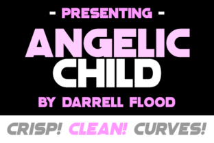 Angelic Child Font: Clean Curves for Modern Branding