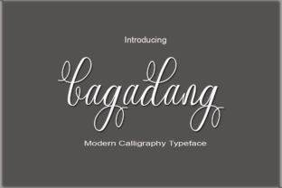 Bagadang Font: Elegant Script for Digital Branding