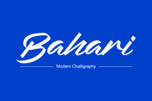 Bahari Font: Modern Calligraphy for Campaign Visuals