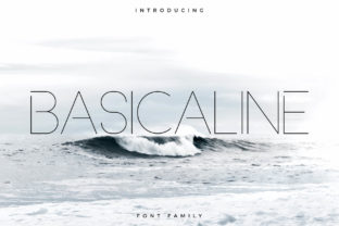 Basicaline Font: Modern Sans Serif for Digital Layouts