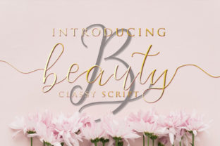 Beauty Flowers Font for Elegant Web Design