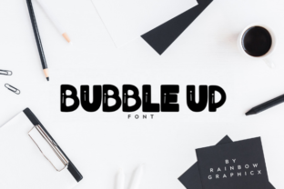 Bubble Up Font: Bold Slab Serif for Editorial Design
