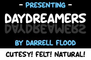 Daydreamers Font Review: A Felt Tip Marker Typeface for Playful Branding