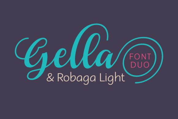 Gella Robaga Duo Font Review for Makers