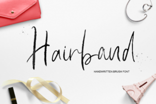 Hairband Font: Natural Handwritten Script for Digital Marketing
