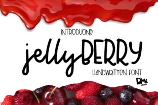 Jelly Berry Font: Playful Script for Creative Projects