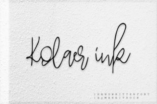 Kolaer Ink Font: Elevating Small Business Branding