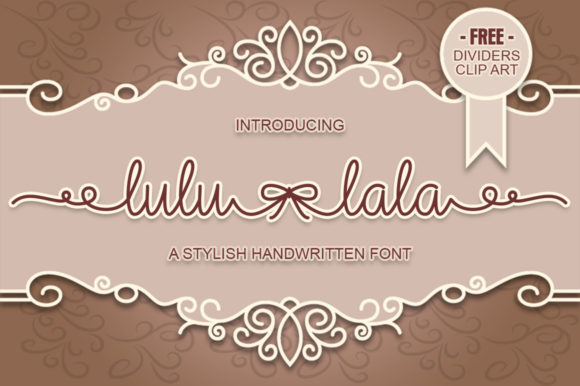 Lulu-Lala Font: Charming Script for Digital Branding