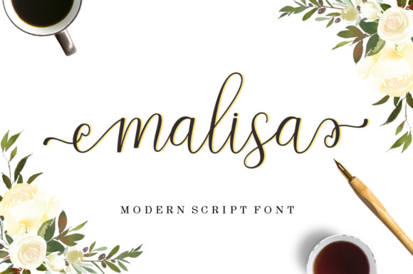 Malisa Font: Light Handwritten Typography for Web Design
