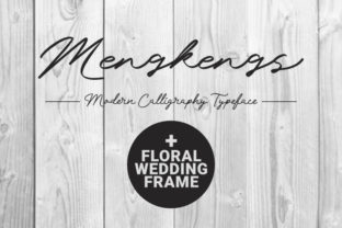 Mengkengs Font: Stylish Handwritten Branding for Small Business