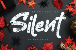 Silent Font: Bold Handwritten Style for Small Business Branding