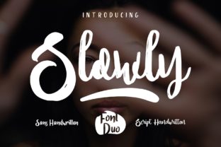 Slowly Duo Font Review for Handmade Labels