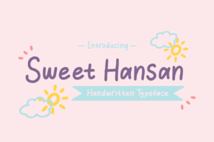 Sweet Hansan Font: Playful Branding for Small Business