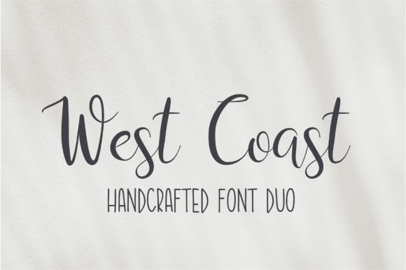 West Coast Font: Romantic Script for Modern Design